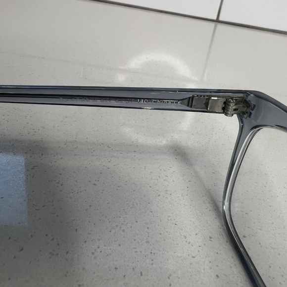 Warby Parker Hughes Eyeglasses, Pacific Crystal color, Grey - Picture 5 of 14